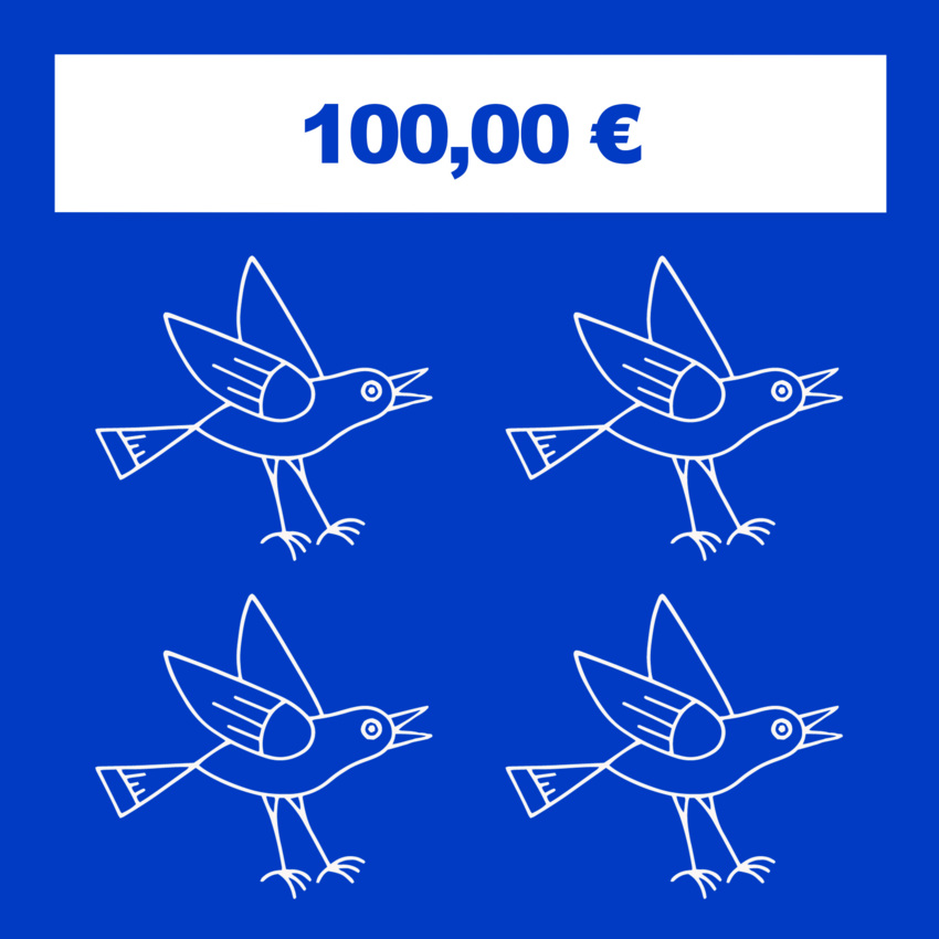 Dona 100,00 €  